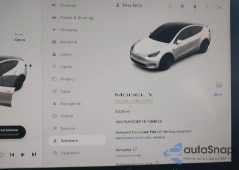 2022 Tesla Model Y Performance Dual Motor All-Wheel Drive from USA, damaged, VIN 7SAYGDEFXNF484838